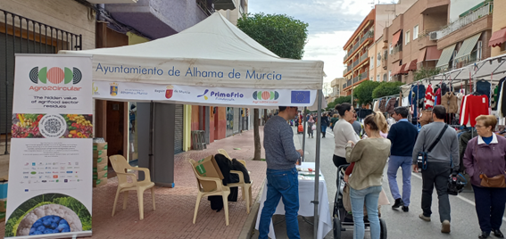 Agro2Circular regresa a Alhama de Murcia con nuevas actividades en su mercadillo