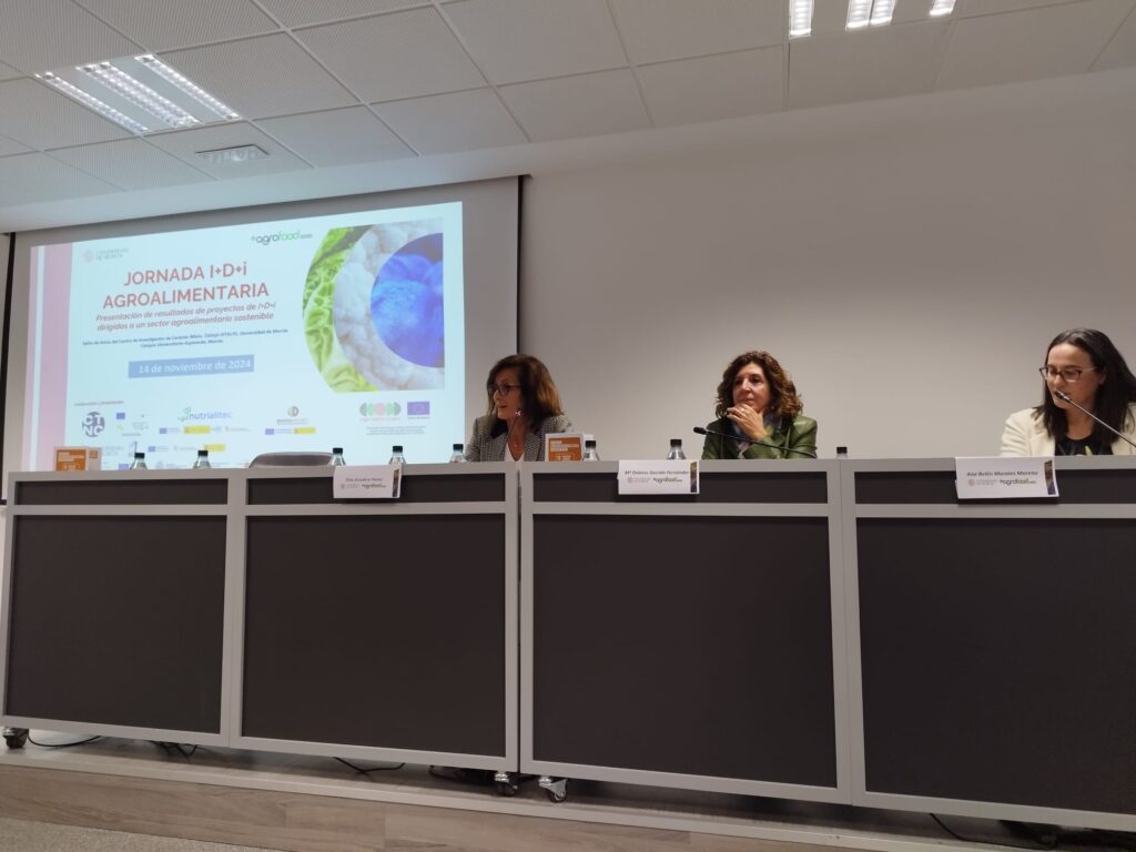 Agro2Circular en la Jornada I+D+i Agroalimentaria de la Región de Murcia